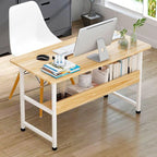Modern H-DESIGN MDF wood and METAL Tables for office, computer desk, laptop and PC desk,  Software houses, Telecommunication companies