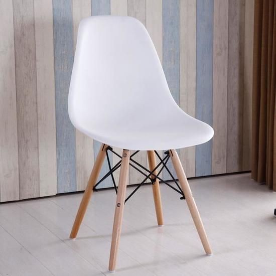 Versatile Modern Chair for Restaurant, Dining Room or Workspace ,  Sleek Multicolors Dining table use Chair with metal Wood Frame and strong unbreakable polyvinyl elastic seat, Sleek good quality Chair for Trendy Home and Hall  Interiors
