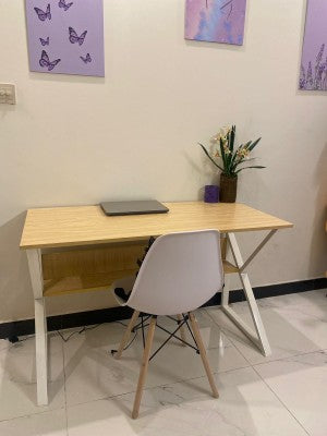Multicolor Stylish K-Shape Computer Desk , Multipurpose Home Office, Study and Gaming Table, Workstation and Bank tables, MDF High finishing Patex wood and Metal frame powder coated material