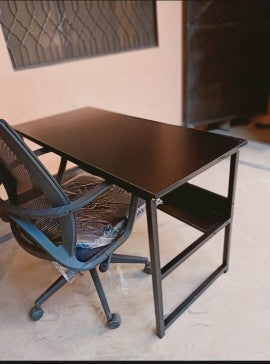 Modern H-DESIGN MDF wood and METAL Tables for office, computer desk, laptop and PC desk,  Software houses, Telecommunication companies
