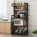 Multipurpose kitchen 5 shelving HEAVY-DUTY kitchen rack , Microwave and oven stand RACK ,Rice cooker storage rack, Kitchen dishes storage rack