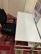 Modern H-DESIGN MDF wood and METAL Tables for office, computer desk, laptop and PC desk,  Software houses, Telecommunication companies