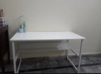 Modern H-DESIGN MDF wood and METAL Tables for office, computer desk, laptop and PC desk,  Software houses, Telecommunication companies