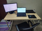 Modern H-DESIGN MDF wood and METAL Tables for office, computer desk, laptop and PC desk,  Software houses, Telecommunication companies