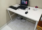 Modern H-DESIGN MDF wood and METAL Tables for office, computer desk, laptop and PC desk,  Software houses, Telecommunication companies