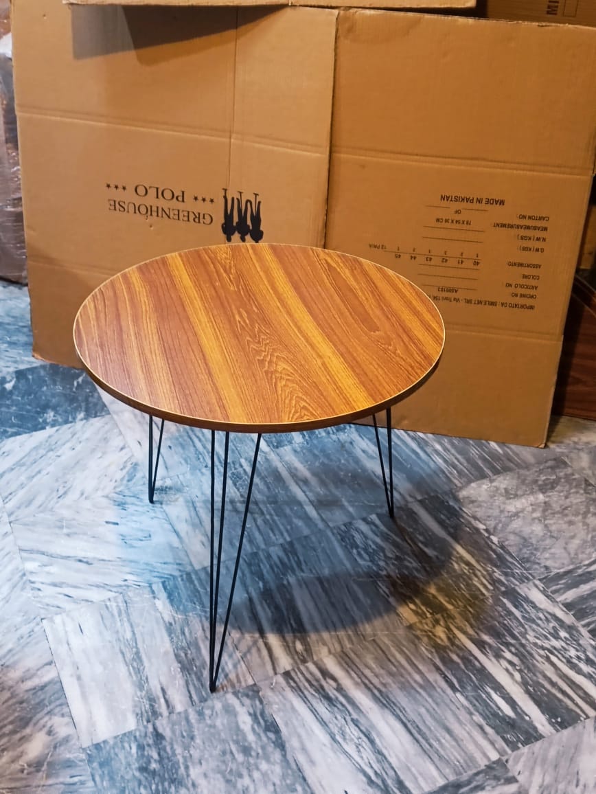 Modern Round Coffee Table, Luxury Style , guest serving drinks table, small eating table, small 2-4 person table, living room table, office use  table, small cafe table, Coffee table for home, 2 FT DIAMETER  rounded with 22 inch height,