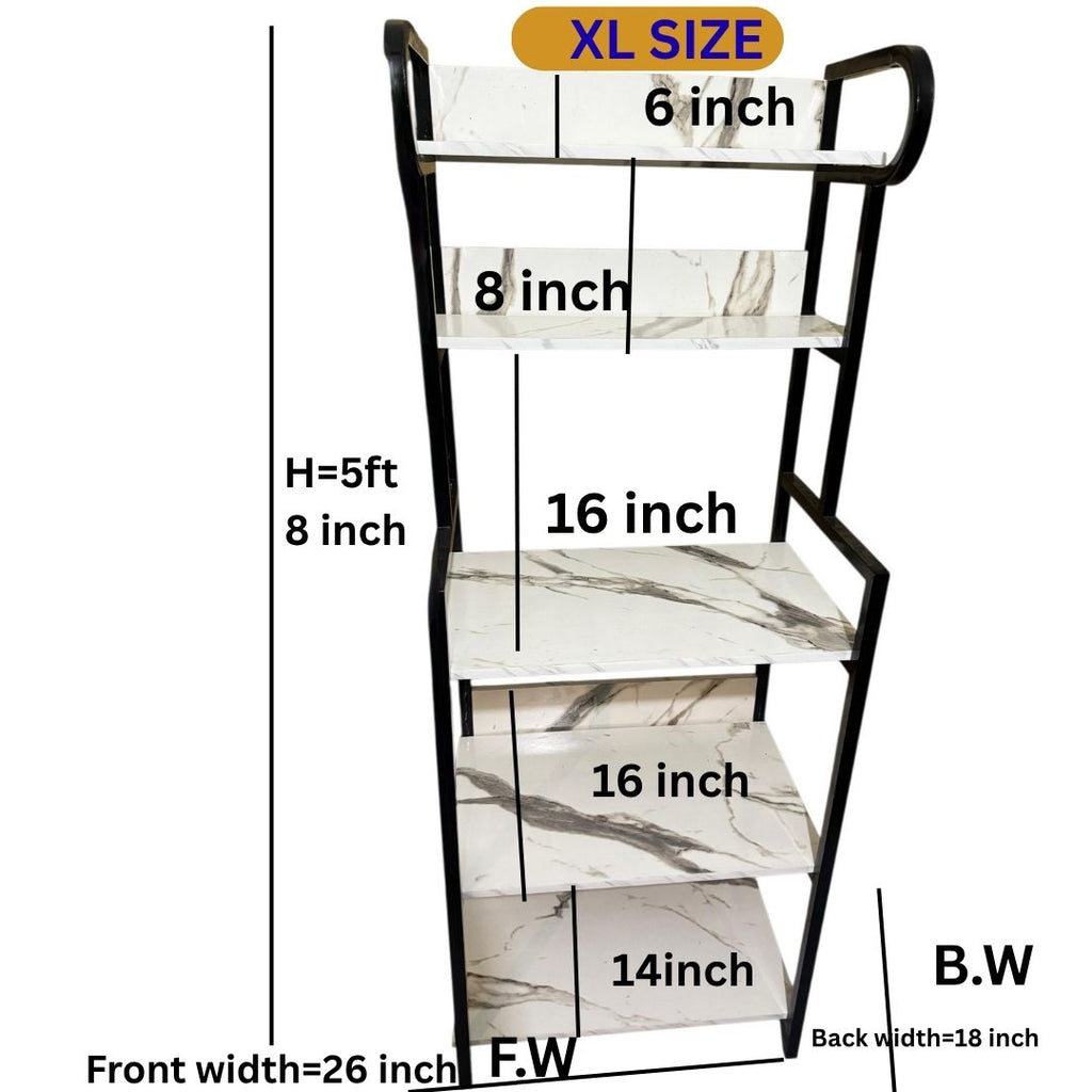 Multipurpose kitchen 5 shelving HEAVY-DUTY kitchen rack , Microwave and oven stand RACK ,Rice cooker storage rack, Kitchen dishes storage rack